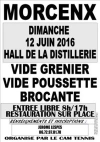 Vide grenier vide poussette brocante