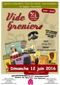 Vide-grenier Maison de Quartier Les Sources Reims