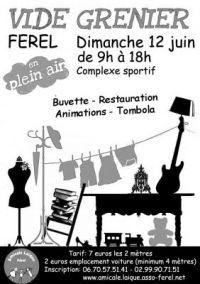 Vide grenier de l'amicale laïque Ferel