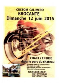 Brocante custom calimero Chailly En Brie