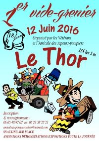 Vide grenier pompier du thor