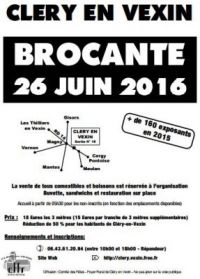 Brocante Clery en Vexin