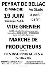Vide-grenier Marché de producteurs