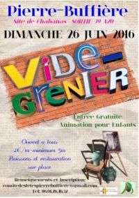 Vide-grenier Pierre Buffière