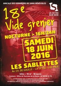 Vide-grenier nocturne des Sablettes La Seyne Sur Mer