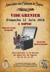 Vide-grenier Sapiac Montauban