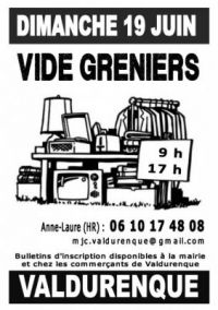 Vide-grenier Valdurenque