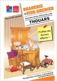 Braderie - Vide Grenier de l'Union des Commerçants de Thouar