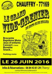 Grand Vide Grenier du Moto Club Briard