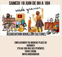 Vide-grenier Paris 20e