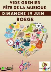 Vide Grenier et Fête de la Musique Boëge