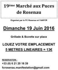 19eme Marché aux Puces Rosenau