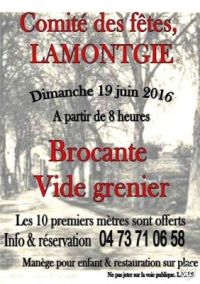 Brocante Vide-grenier Lamontgie