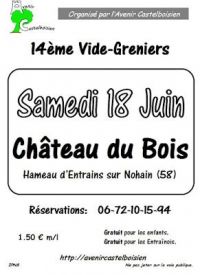 14ème vide-grenier brocante Chateau Du Bois