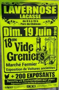 Vide-grenier Lavernose Lacasse