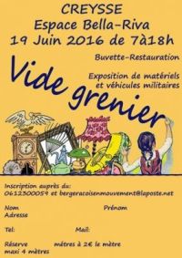 Vide-grenier Creysse