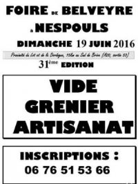 Vide-grenier Artisanat Nespouls