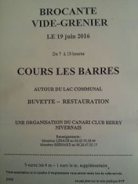 Brocante Vide-grenier Cours Les Barres