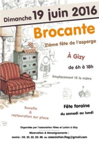 Brocante - 21ème fête de l'Asperge