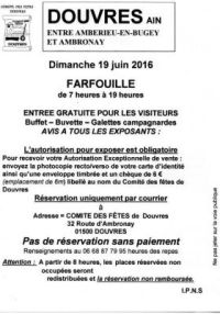 Vide-grenier Douvres