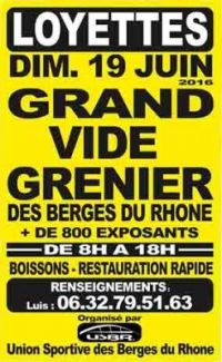 Vide-Grenier des Berges du Rhône Loyettes