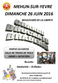Brocante vide-grenier Mehun Sur Yevre
