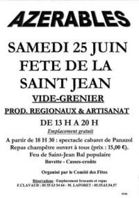 Videgreniers de AZERABLES