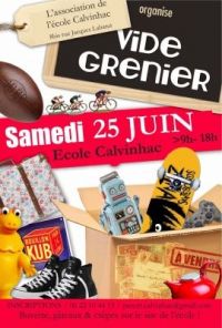 Vide-grenier de l'école Calvinhac Toulouse