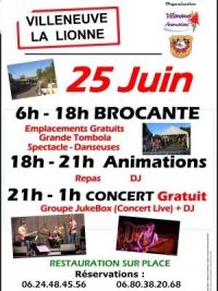 Vide-grenier Brocante Villeneuve La Lionne