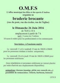 Braderie Brocante Andres