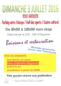 Vide-greniers Oyonnax
