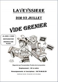 Vide grenier Laveyssière