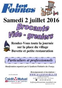 Brocante Vide-greniers Les Fourgs