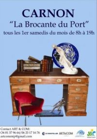 La brocante du port de Carnon Plage