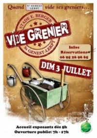 Vide-greniers Saint Genest Lerpt