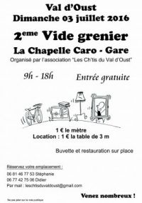 Vide-grenier des ch'tis La Chapelle Caro