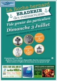 Braderie des Commerçants et Vide Grenier des Particuliers La Roche Bernard