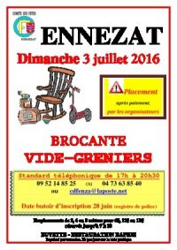 19e Vide-greniers - Brocante Ennezat