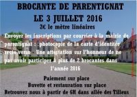 Brocante de Parentignat