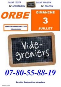 Vide Grenier APE Montbrun/macon Orbé