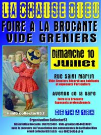 Foire a la Brocante d'été La Chaise Dieu