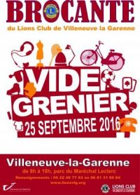 Brocante Vide-greniers Villeneuve La Garenne
