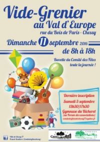 Vide Grenier du val d'Europe