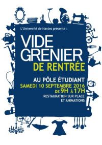 Vide-greniers de Rentrée au Pôle étudiant Nantes