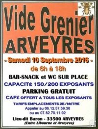 Vide-greniers Arveyres