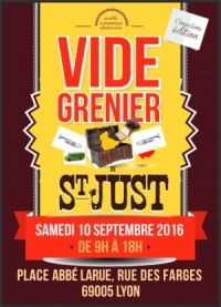 Vide-greniers de St-Just Lyon 9