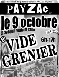 Vide Grenier de l'Association des Parents d'élèves de Payzac