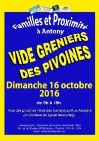 Vide Greniers des Pivoines Antony