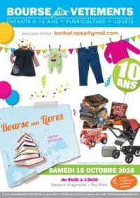 Bourse aux Vêtements, Puériculture, Jouets et Livres Boufféré