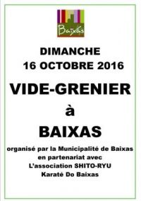 Vide-greniers et Jardin D’automne Baixas